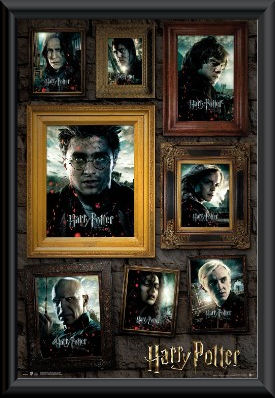 Harry Potter Portraits Framed Poster :: Harry Potter :: Movie ...